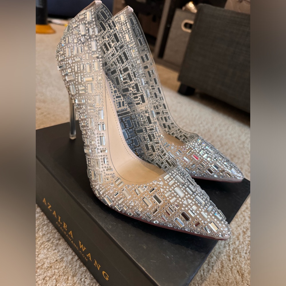 Azalea Wang Rhinestone Stilettos